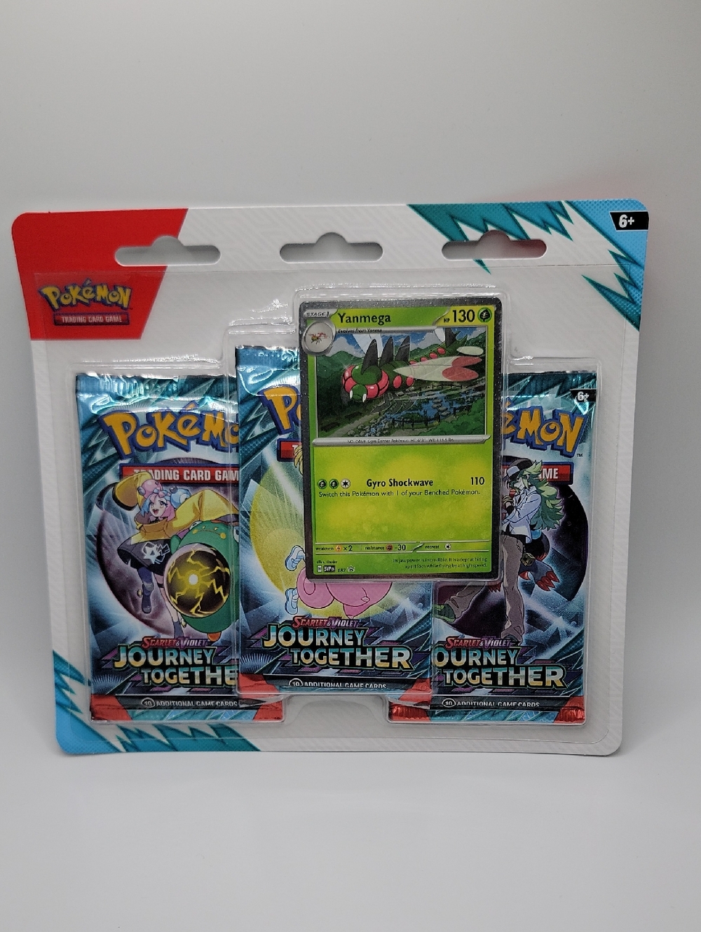 Pokemon Journey Together Booster Pack Bundle - Green, Blue, Red